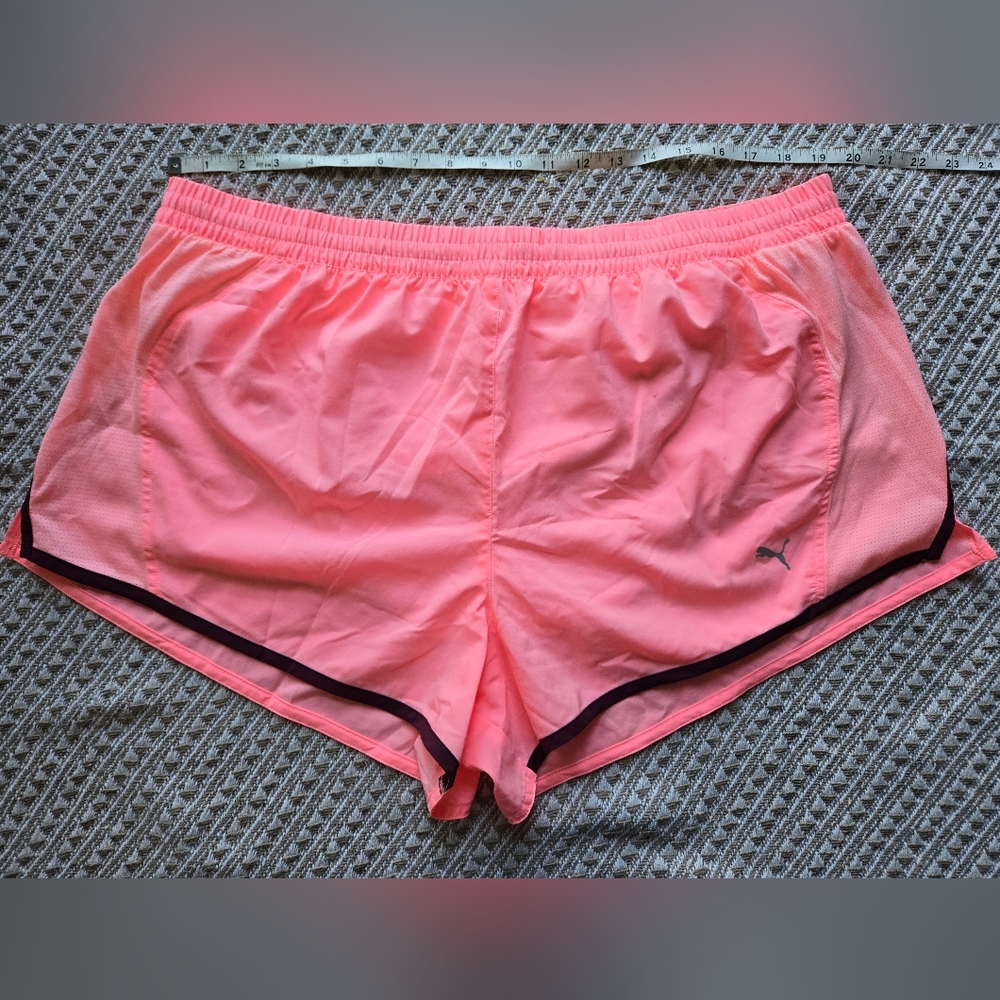 Puma Running Shorts Womens XXL Pink